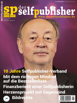 cover image of der selfpublisher 37, 1-2025, Heft 37, März 2025